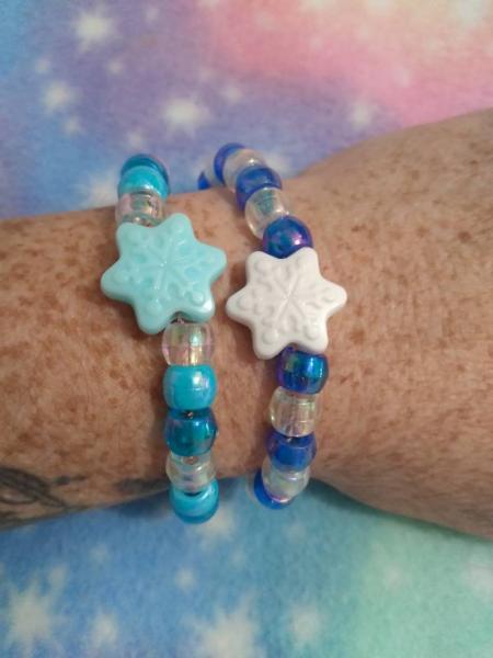 Frozen Inspired Snowflake Bracelet picture