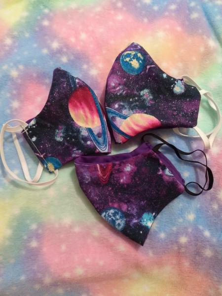 Space Galaxy Custom Face Mask picture