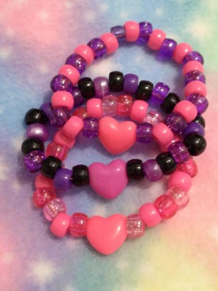 Bright Colorful Kawaii Bracelets picture