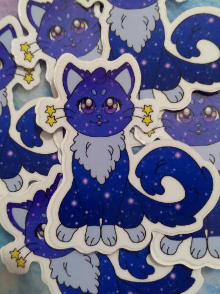 Nyabula Space Cat Regal Sticker picture