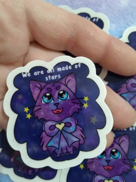 We are All made Of Stars Vinyl Sticker picture