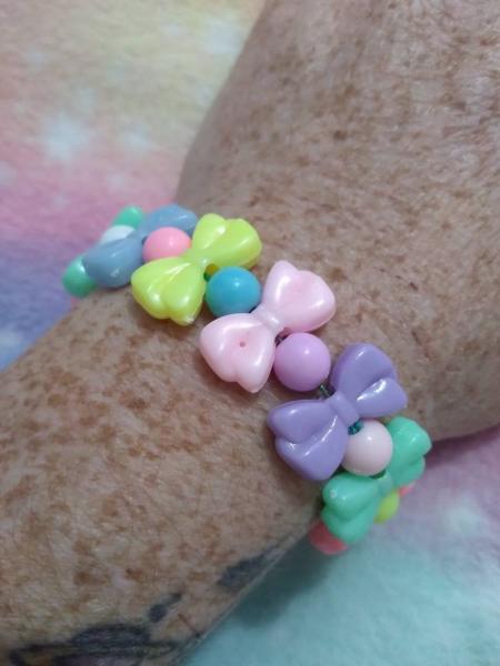 Pastel Bows Bracelet picture