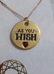 Princess Bride As You Wish Necklace