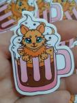 Purrkin Spice Mug Vinyl Sticker