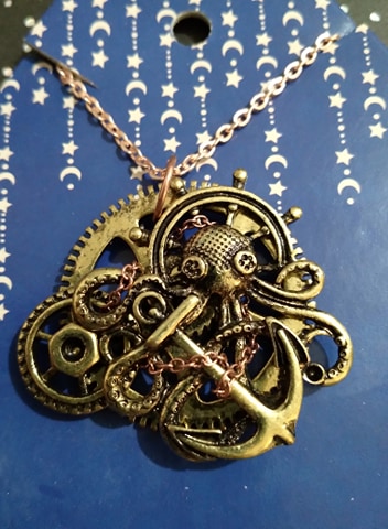 Steampunk Nautical Necklace picture