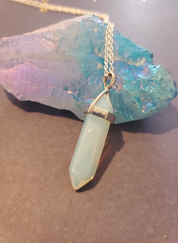Moonstone Crystal Necklace picture