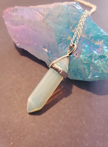 Moonstone Crystal Necklace picture