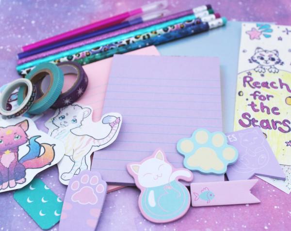 Meowgical Mystery Stationery Pack