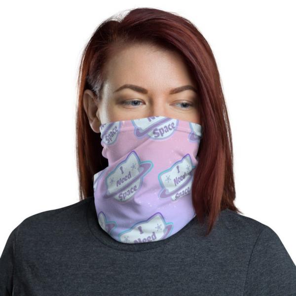 I Need Space Neck Gaiter Mask picture