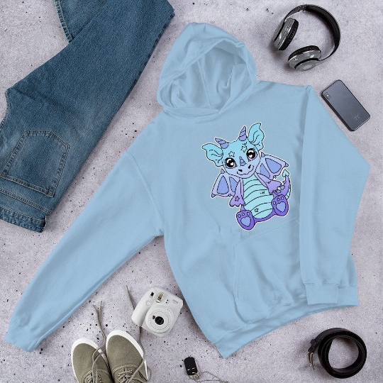 Candy Dragon Hoodie Sweatshirt picture