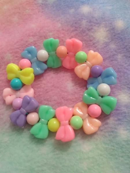 Pastel Bows Bracelet picture