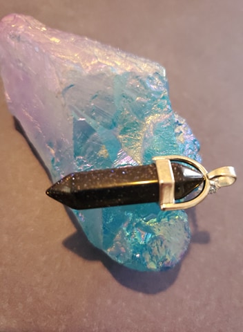 Blue Sandstone Necklace picture