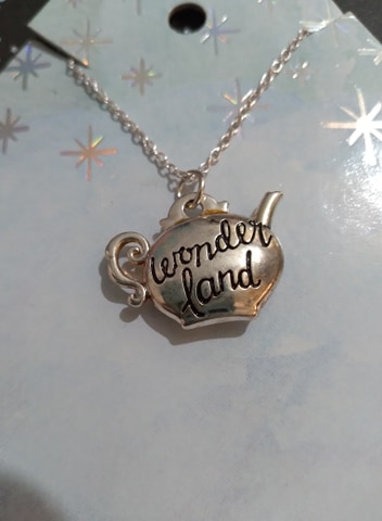 Wonderland Teapot Necklace