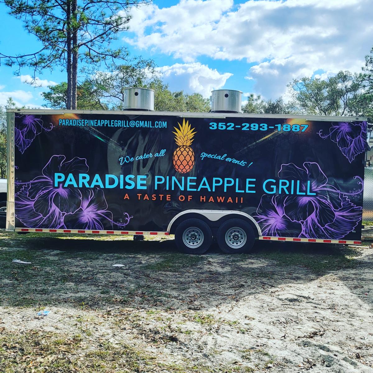 Paradise pineapple grill Ocala California United States Richard