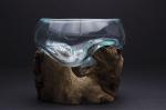 Root and Blown Glass Terrarium - Medium