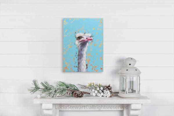 Ostrich Painting
