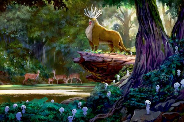 THE PRINCESS & THE FOREST SPIRIT picture