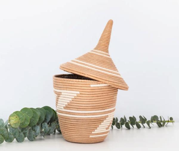 Sisal Peace Basket in Traditional picture