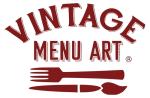 Vintage Menu Art