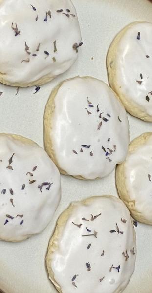 Lemon Lavender Tea Cookies