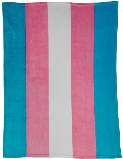Transgender Super Soft Plush Blanket picture