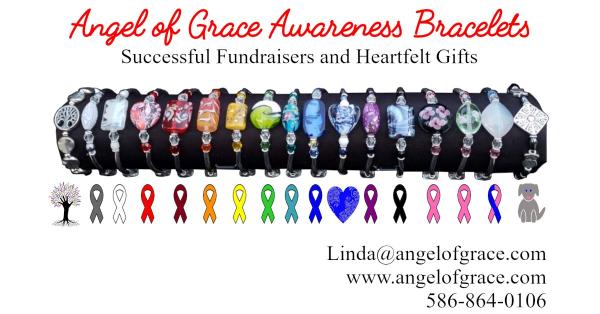 Angel of Grace Awareness Bracelets
