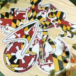 Maryland Nerd Stickers