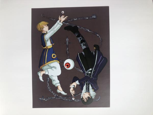 Hunter x Hunter Kurapika Chrollo Art Print