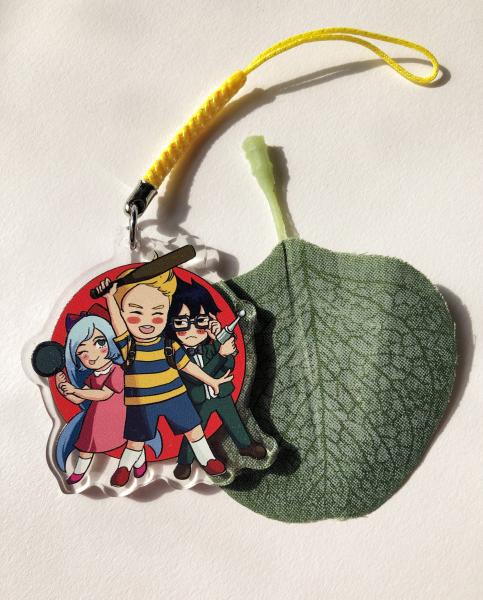 Hero Academia Big Three Mirio Nejire Tamaki double-sided Charm