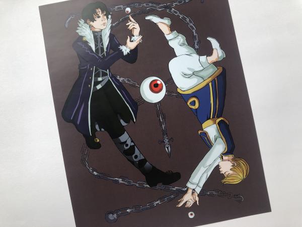 Hunter x Hunter Kurapika Chrollo Art Print picture