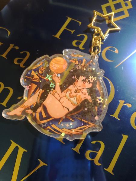 FateGo Ishtar Holographic Keychain picture