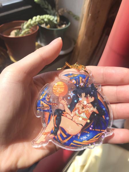 FateGo Ishtar Holographic Keychain picture
