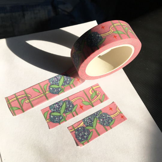 Hydrangea Washi tape picture