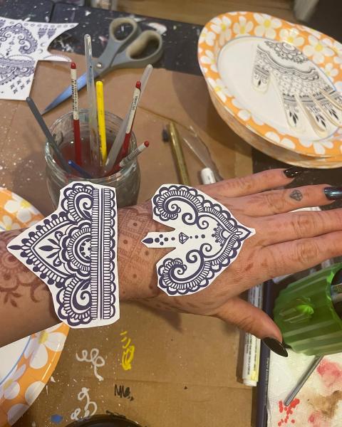 JessiKay Henna inspired Temporary Tattoo sheets picture