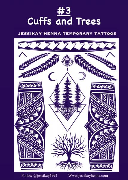 JessiKay Henna inspired Temporary Tattoo sheets picture