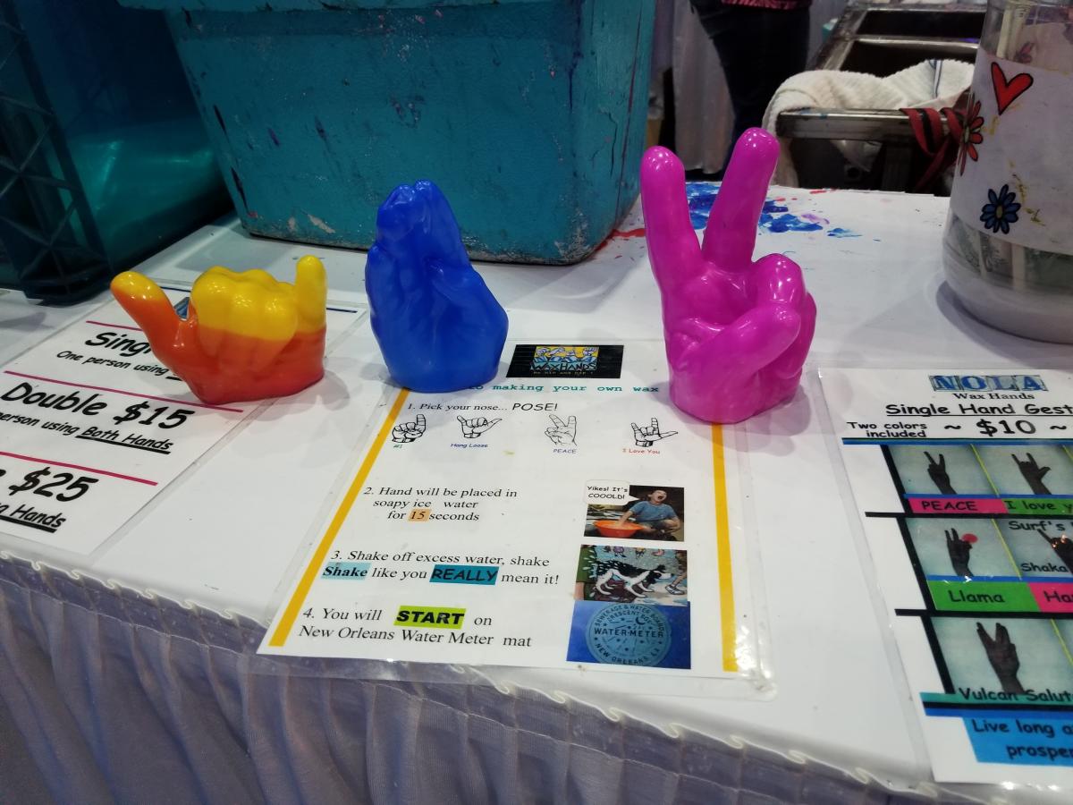 NOLA Wax Hands Metairie Louisiana United States Heather Eventeny