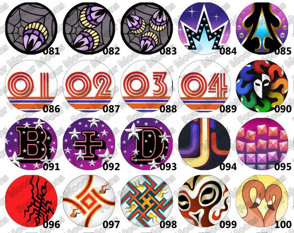 The World Ends With You (TWEWY) Pin Replicas, Pick any 3 picture