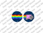 Nyan Cat/Pop Tart Cat Meme Button Set (2)