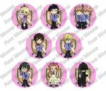 Ouran High School Host Club Button Set (8)