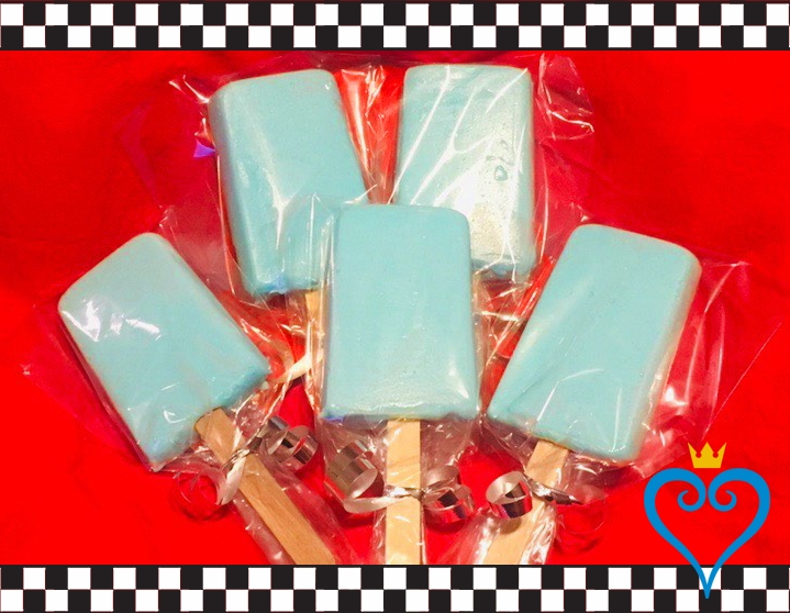 Kingdom Hearts Sea Salt Icecream Hard Candy Props (3 Piece)