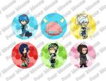 Dramatical Murder Button Set (6)