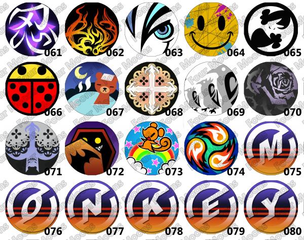 The World Ends With You (TWEWY) Pin Replicas, Pick any 3 picture