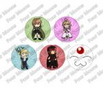 Tsubasa: Reservoir Chronicle Button Set (5)