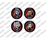 Martian Successor Nadesico Button Set (4)