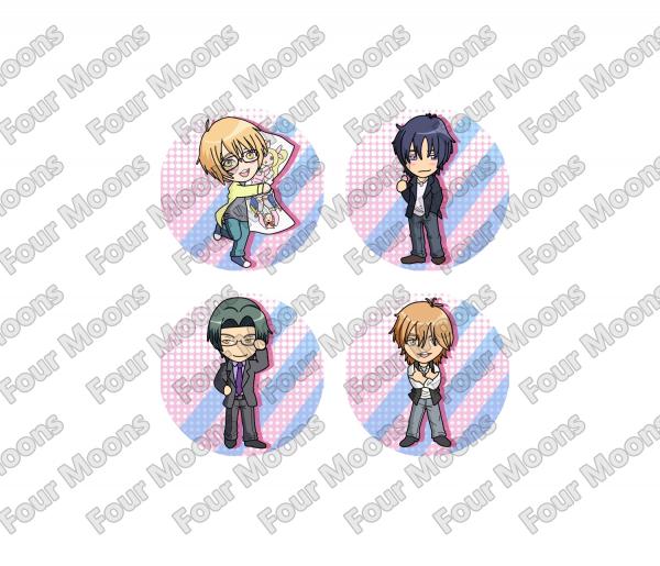 Love Stage Button Set (4) picture