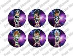 Voltron Button Set (6)