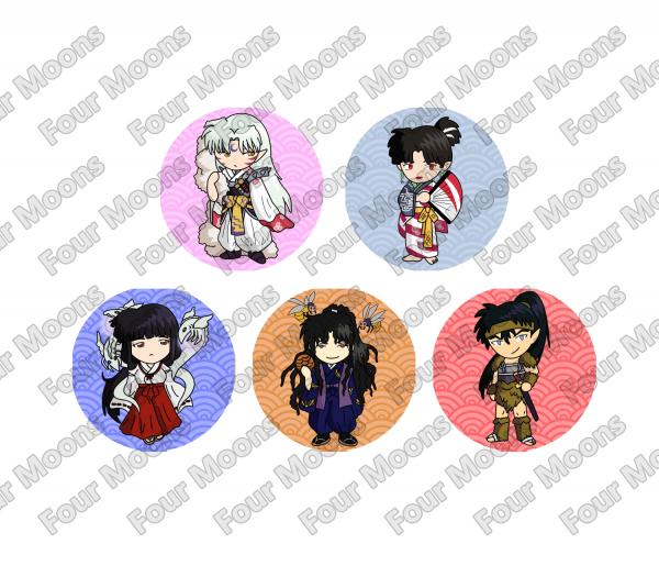 Inuyasha Button Set (10) picture