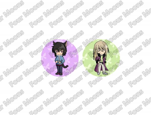 Loveless Button Set (2)