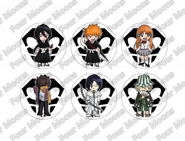 Bleach Button Set (6)