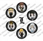 Death Note Button Set (7)